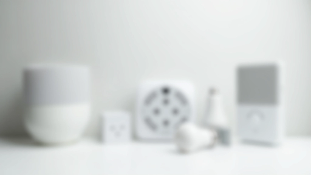 Collection of different smart heating control devices and radiator valve brands displayed on white background